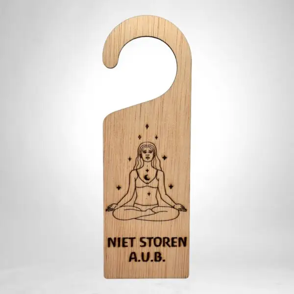 Deurhanger niet storen yoga
